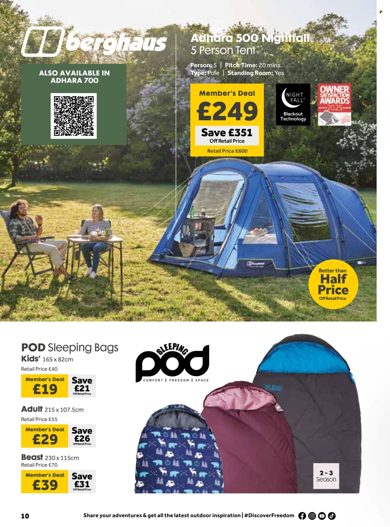 GO Outdoors offer  - 11.4.2025 - 19.5.2025. Page 10.