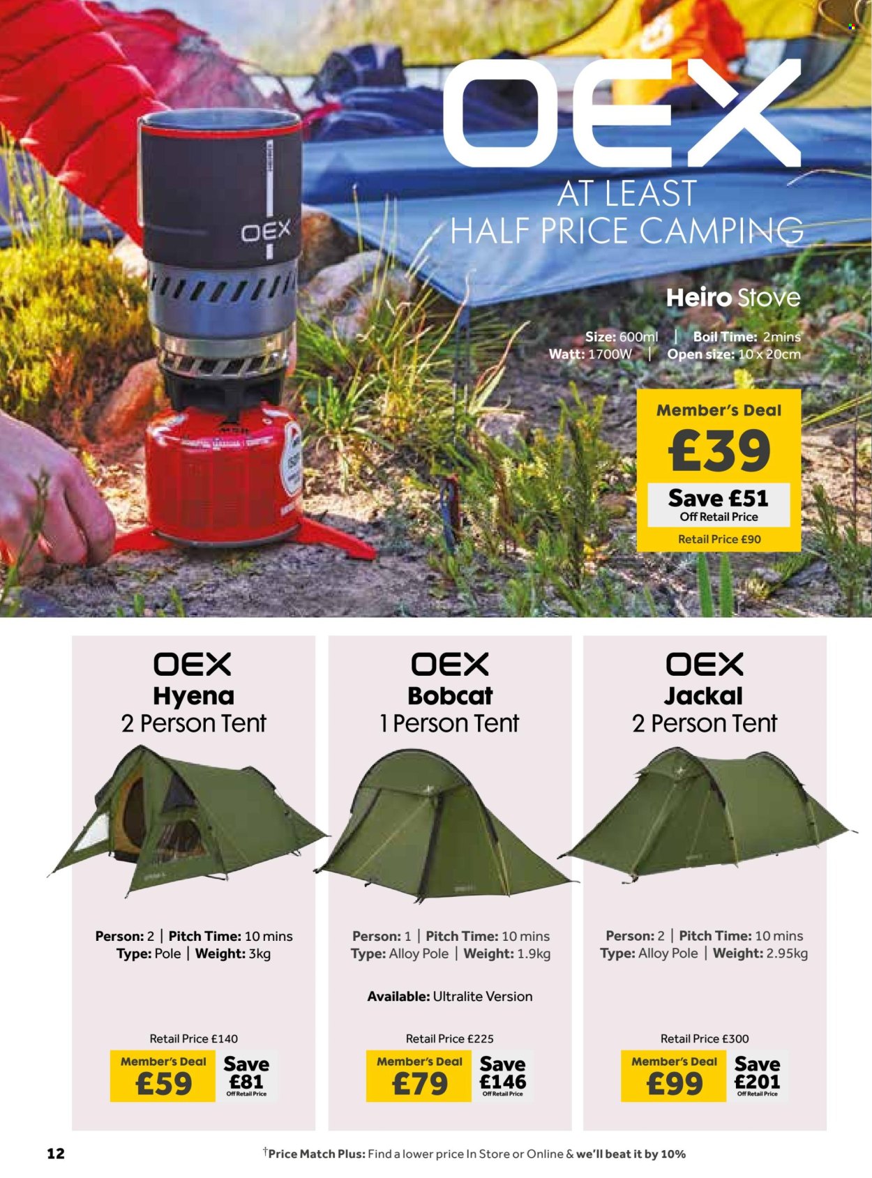 GO Outdoors offer  - 11.4.2025 - 19.5.2025. Page 12.