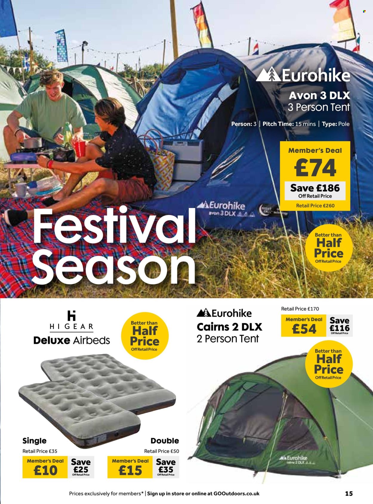 GO Outdoors offer  - 11.4.2025 - 19.5.2025. Page 15.