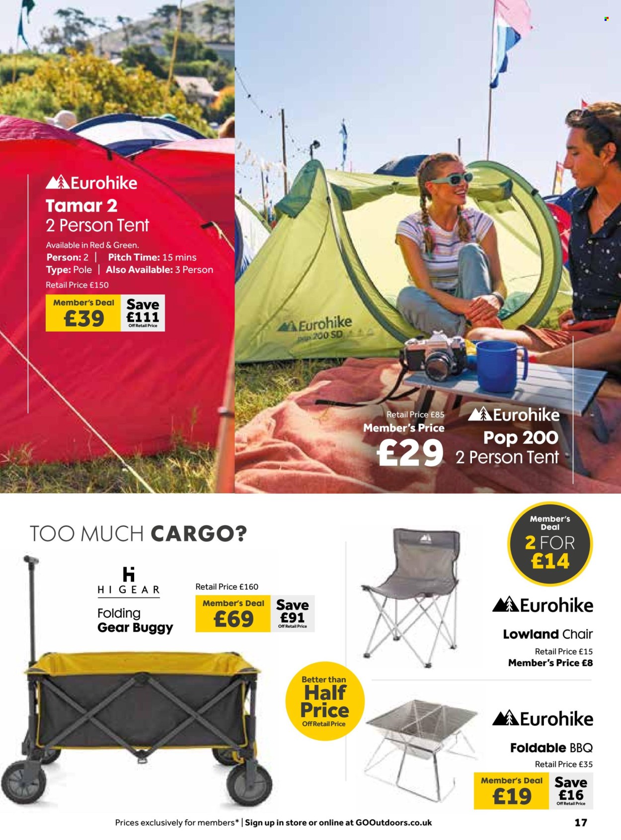 GO Outdoors offer  - 11.4.2025 - 19.5.2025. Page 17.