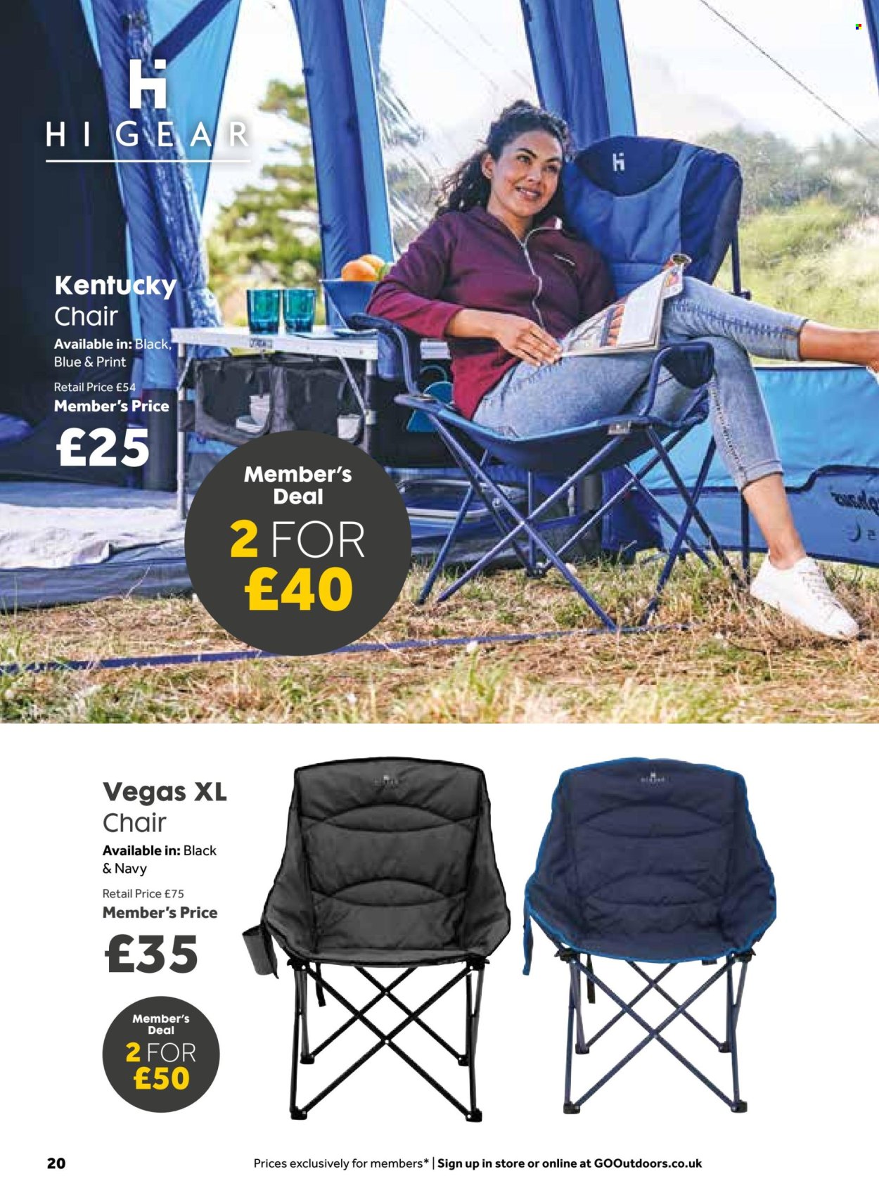 GO Outdoors offer  - 11.4.2025 - 19.5.2025. Page 20.