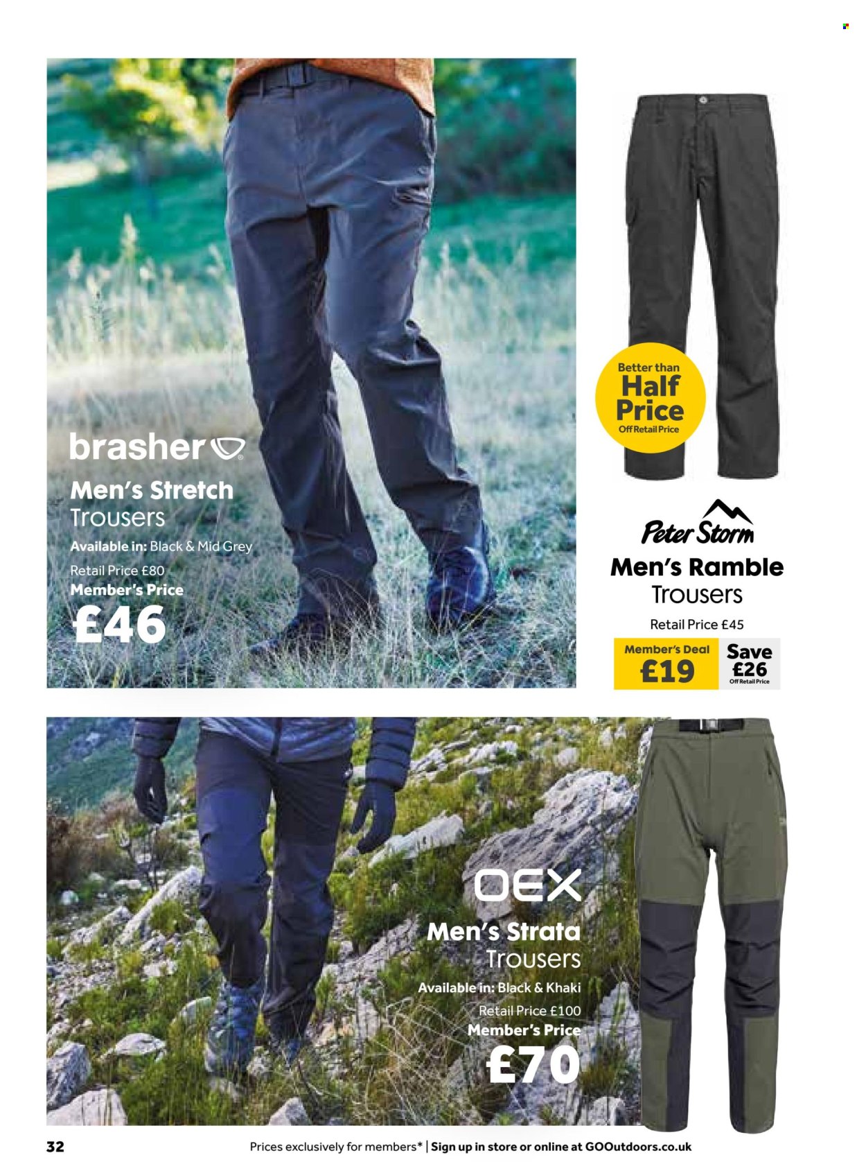 GO Outdoors offer  - 11.4.2025 - 19.5.2025. Page 32.