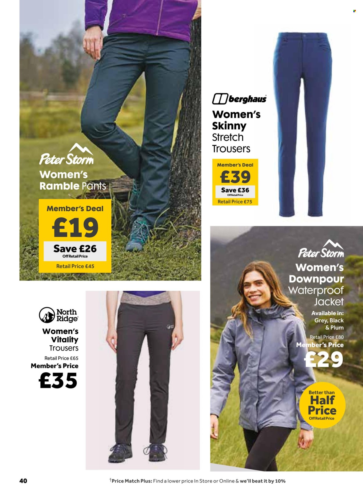 GO Outdoors offer  - 11.4.2025 - 19.5.2025. Page 40.