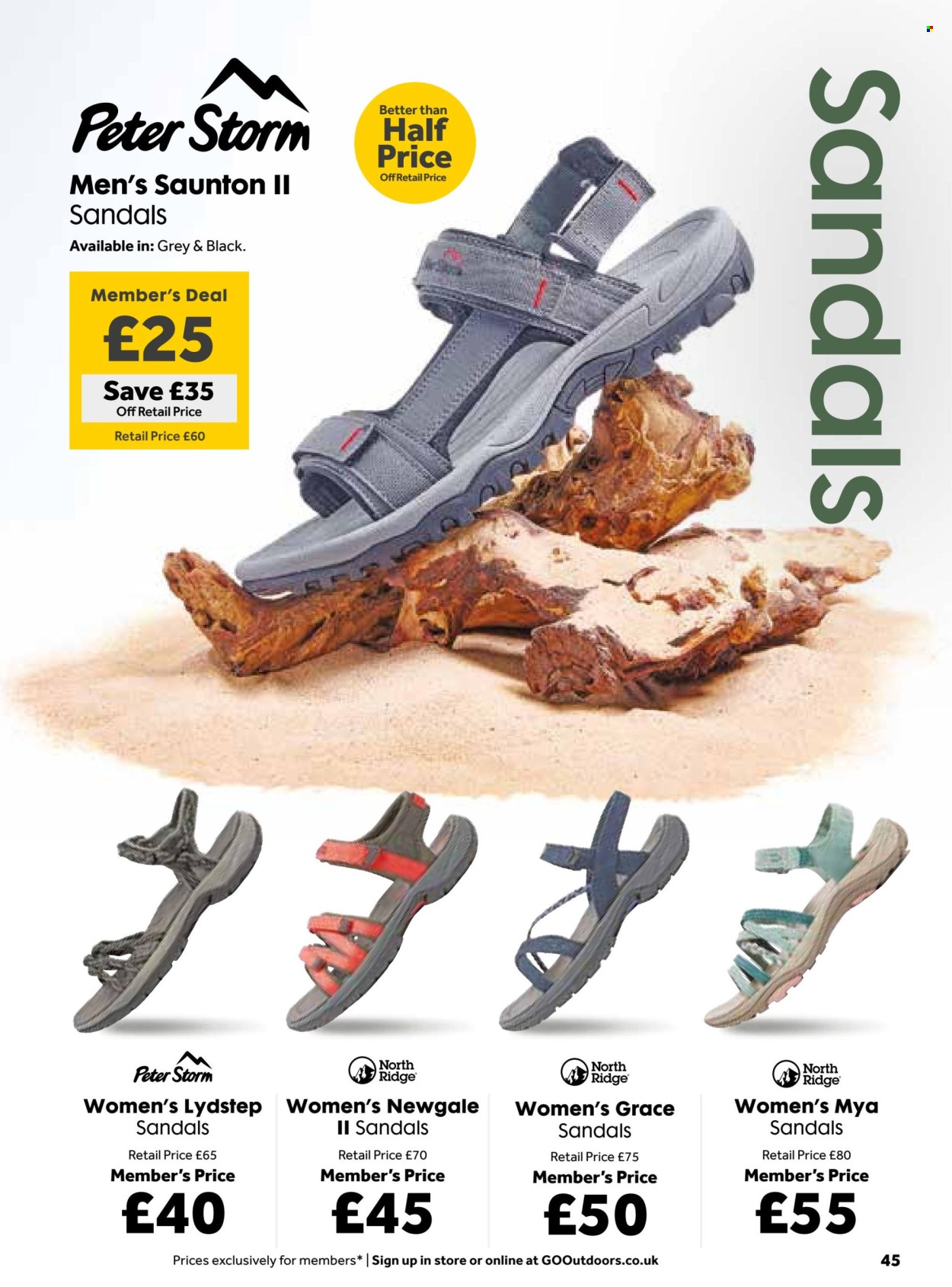 GO Outdoors offer  - 11.4.2025 - 19.5.2025. Page 45.