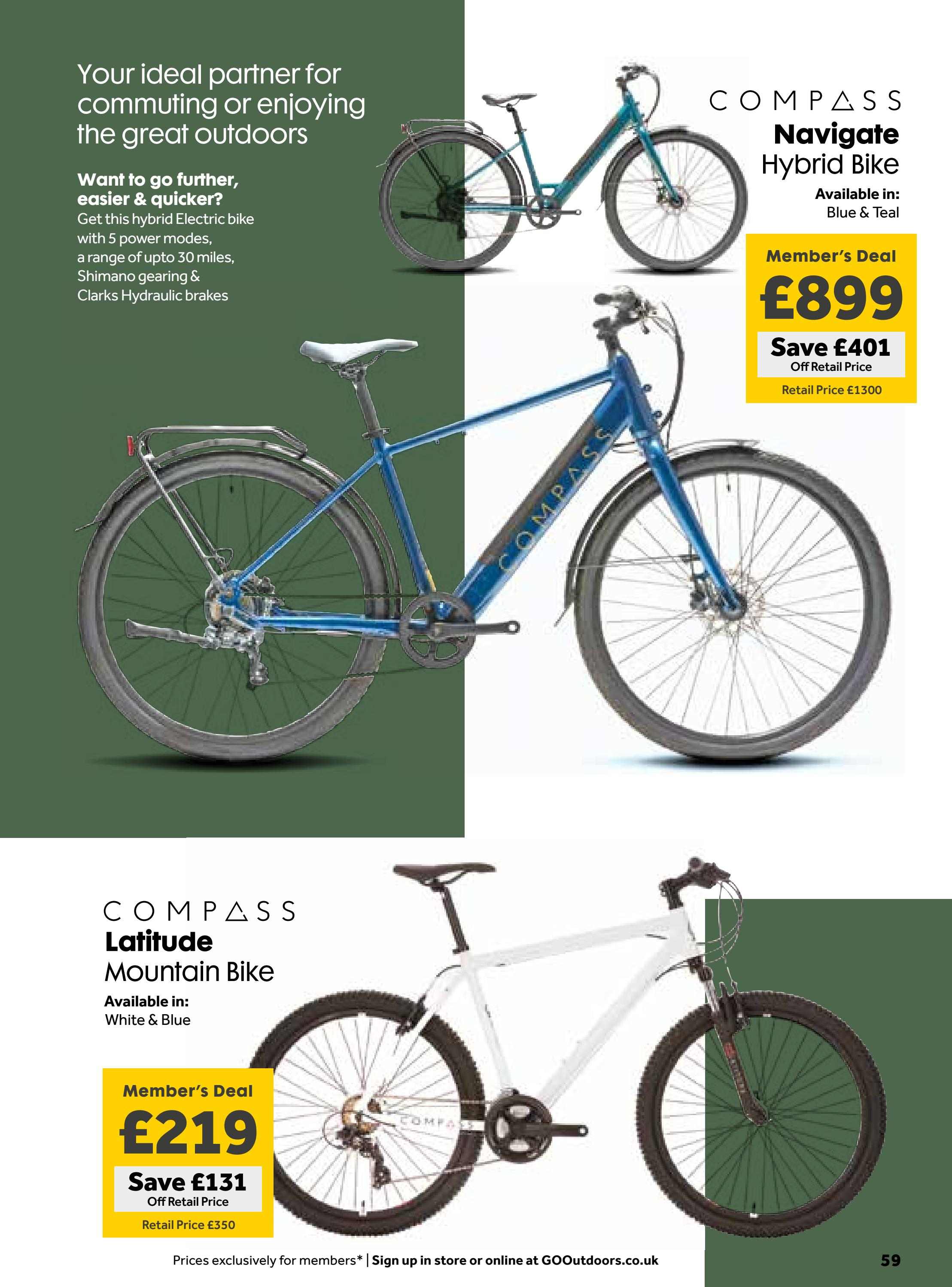 GO Outdoors offer  - 11.4.2025 - 19.5.2025. Page 59.