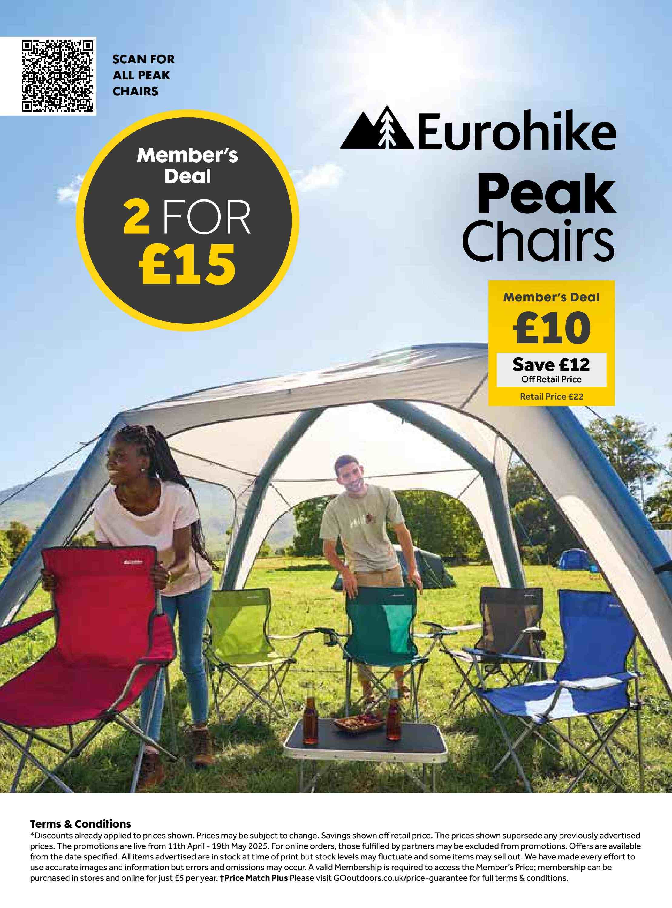 GO Outdoors offer  - 11.4.2025 - 19.5.2025. Page 64.