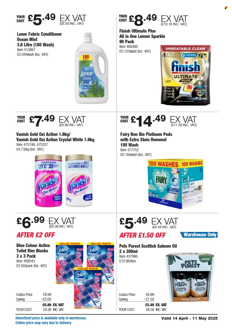 Costco offer  - 14.4.2025 - 11.5.2025. Page 25.