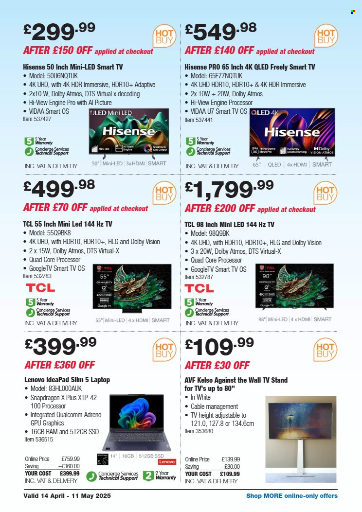 Costco offer  - 14.4.2025 - 11.5.2025. Page 30.