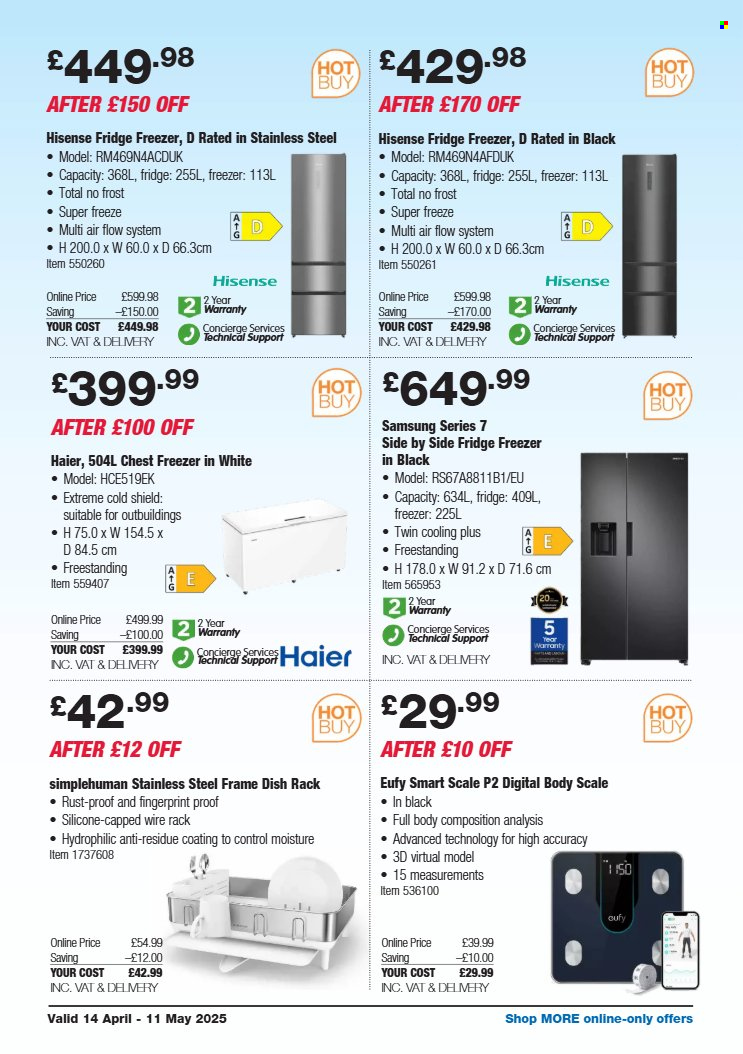 Costco offer  - 14.4.2025 - 11.5.2025. Page 32.