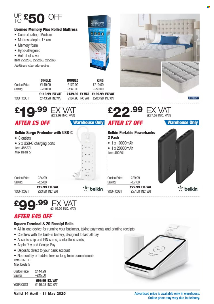 Costco offer  - 14.4.2025 - 11.5.2025. Page 8.