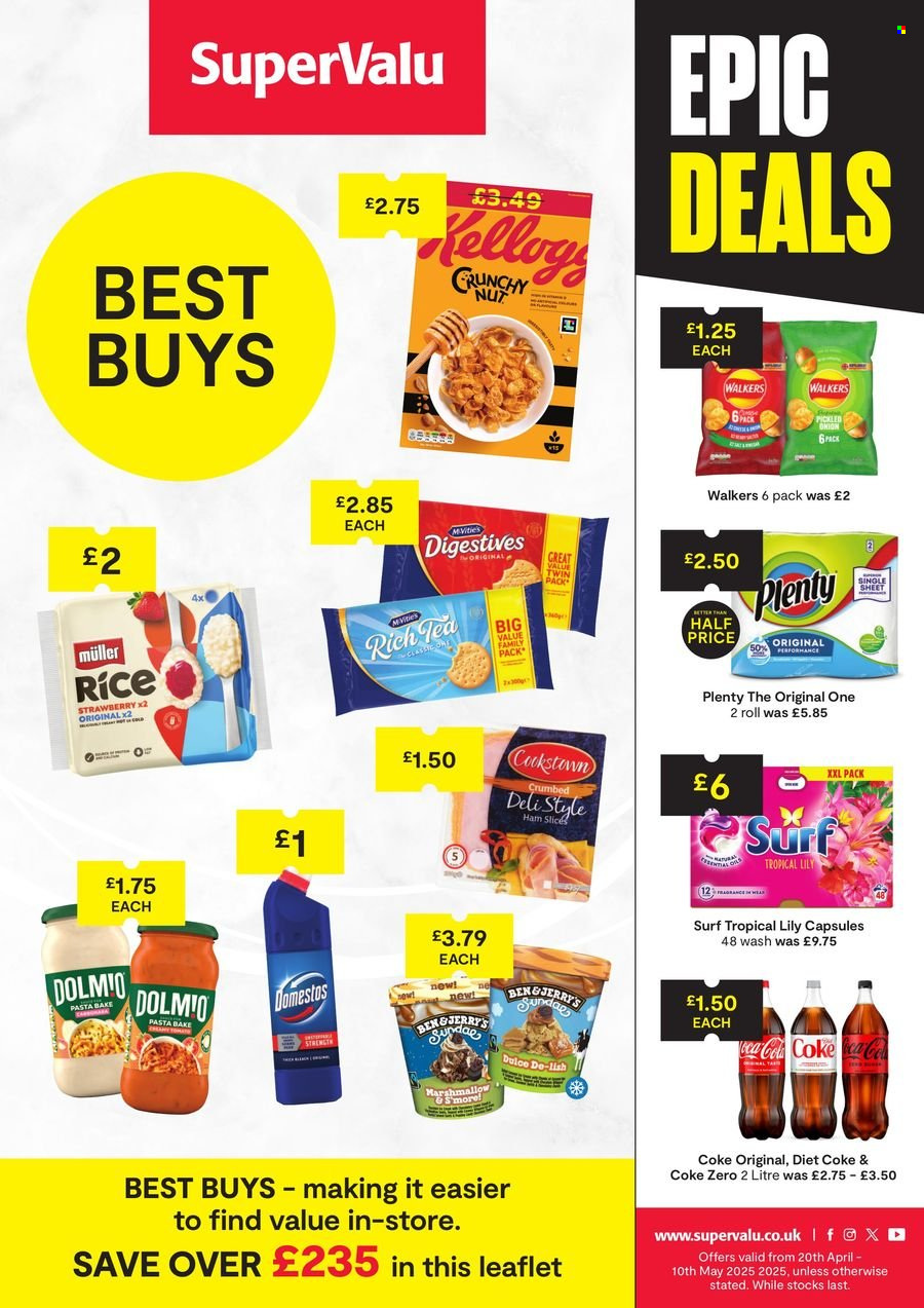SuperValu offer  - 20.4.2025 - 10.5.2025. Page 1.