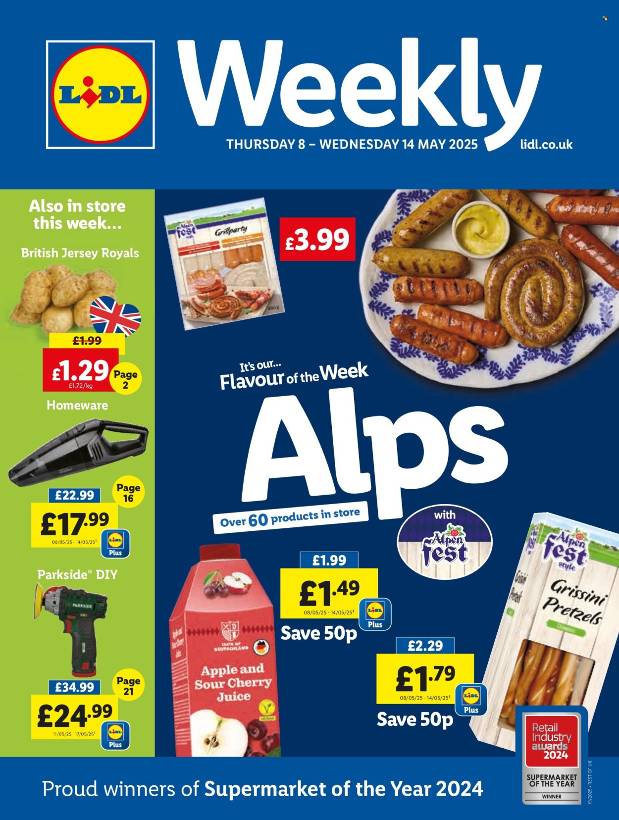 Lidl offer  - 8.5.2025 - 14.5.2025. Page 1.