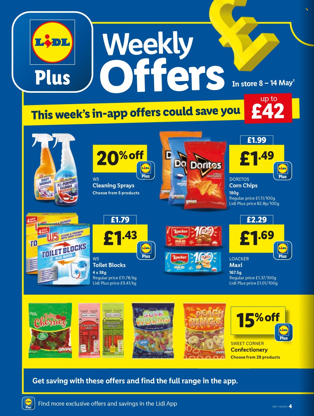 Lidl offer  - 8.5.2025 - 14.5.2025. Page 4.