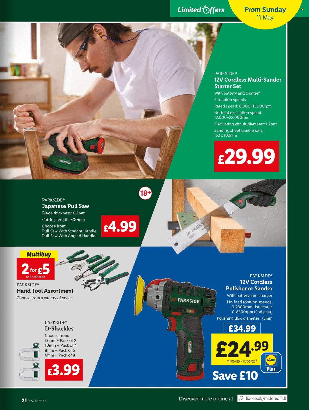 Lidl offer  - 8.5.2025 - 14.5.2025. Page 21.