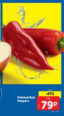 Pointed Red Peppers