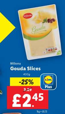 Milbona Gouda Slices