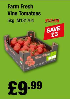 Farm Fresh Vine Tomatoes