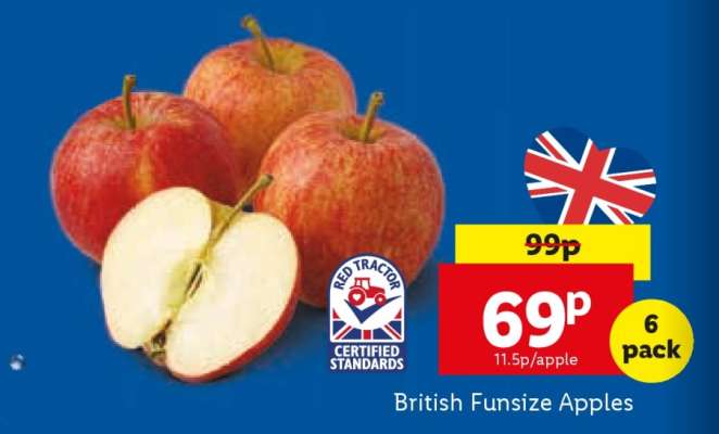 British Funsize apples