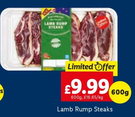 Lamb Rump Steaks