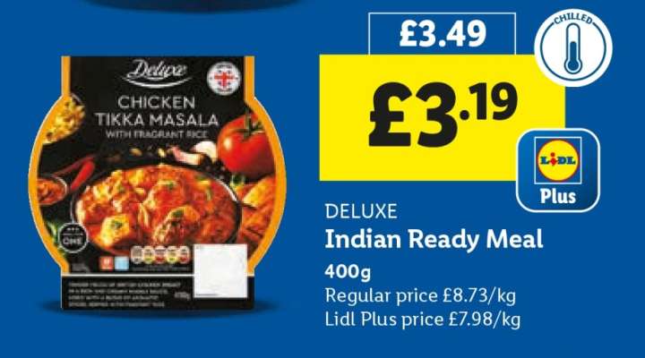 DELUXE Indian Ready Meal