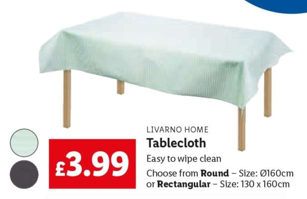 LIVARNO home Tablecloth
