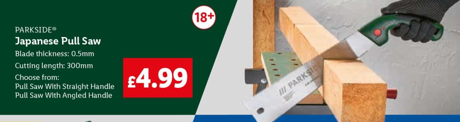 PARKSIDE® Japanese Pull Saw