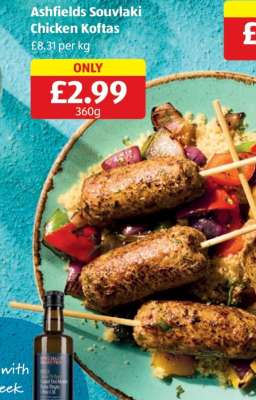 Ashfields Souvlaki Chicken Koftas
