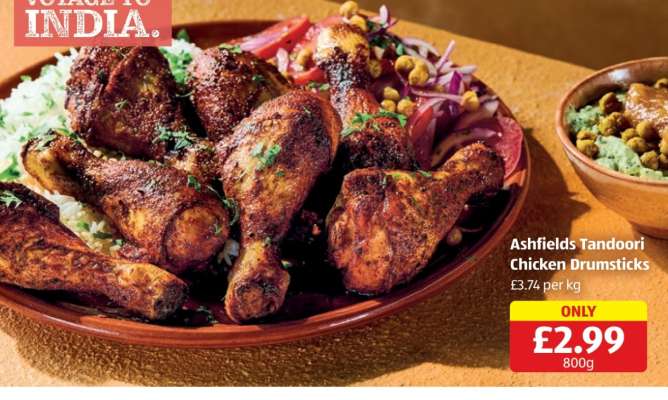 Ashfields Tandoori Chicken Drumsticks