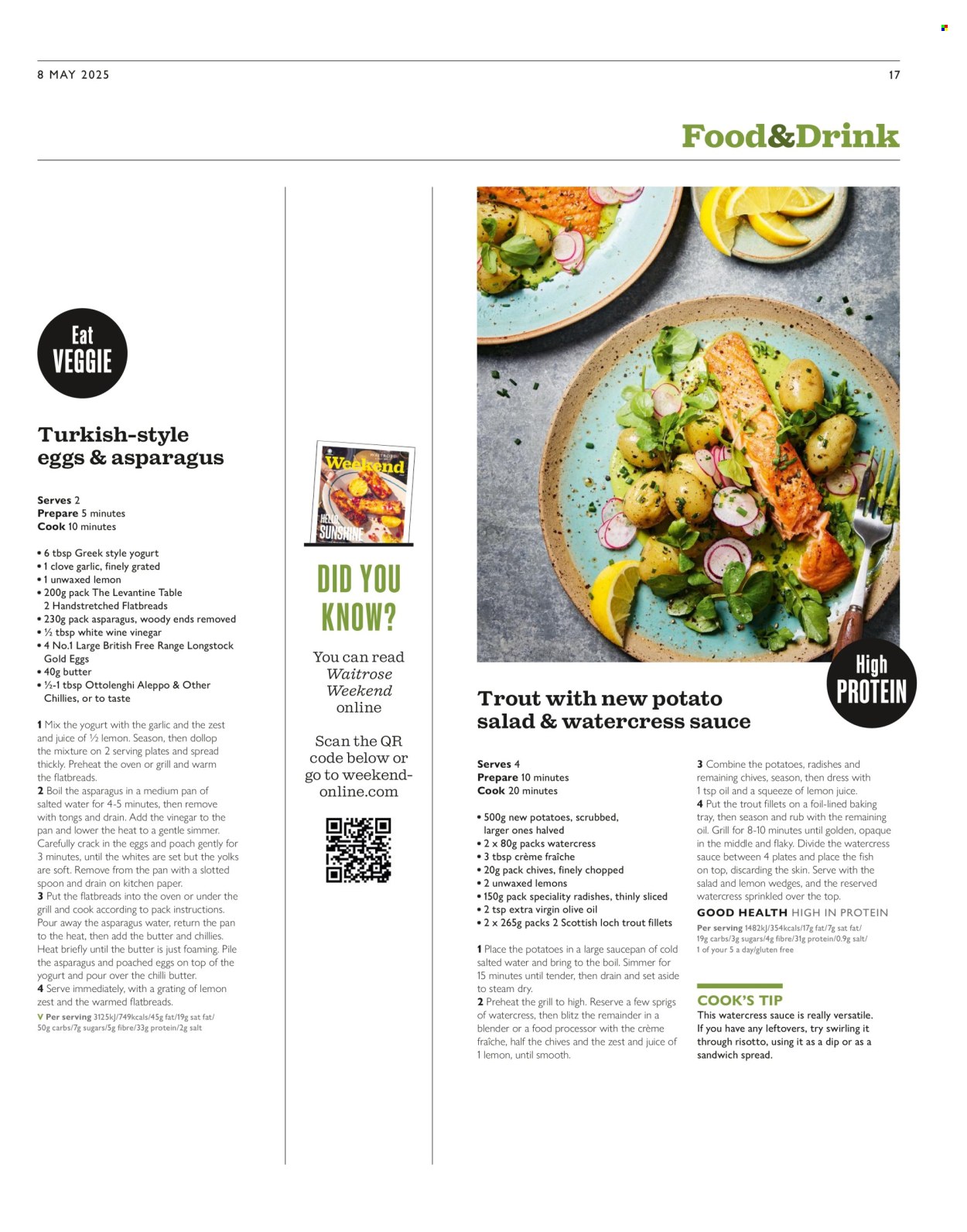 Waitrose offer . Page 17.
