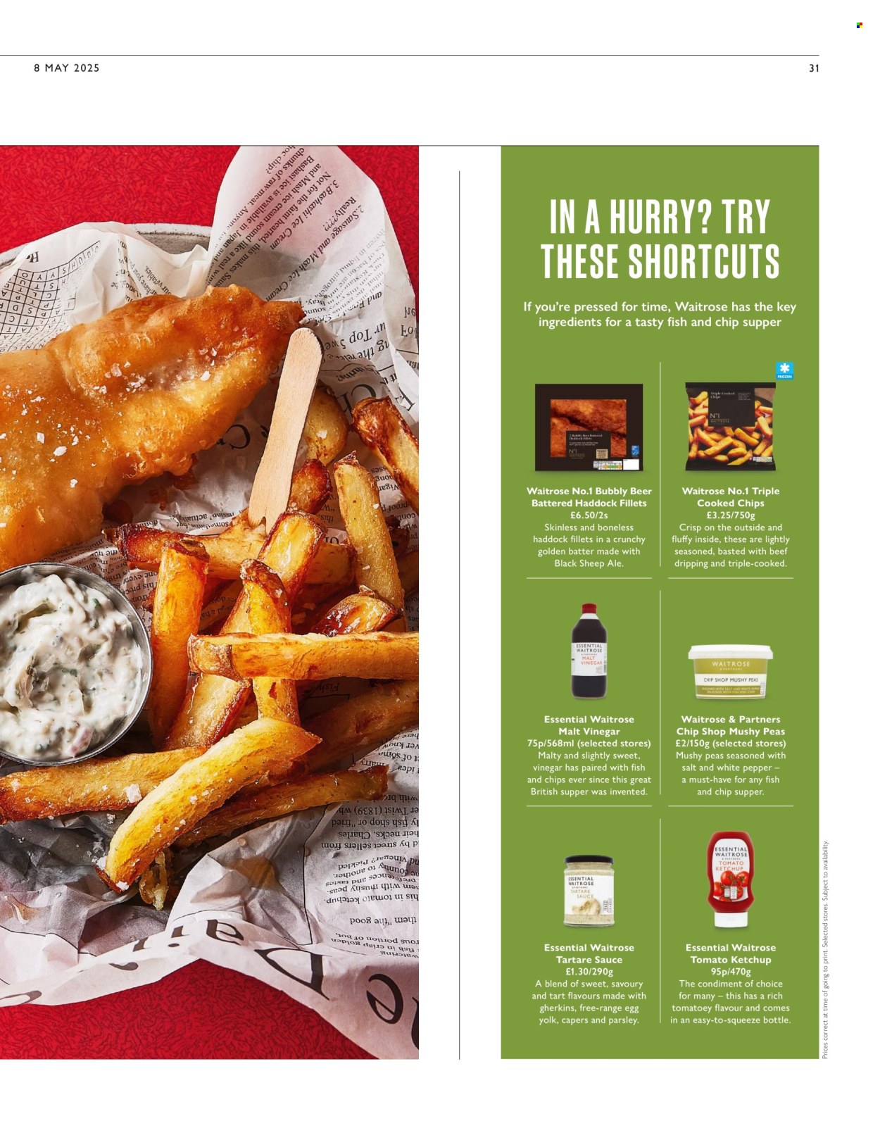 Waitrose offer . Page 31.