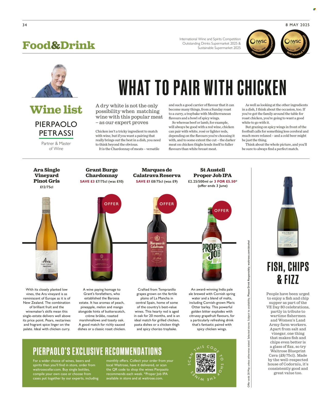 Waitrose offer . Page 34.