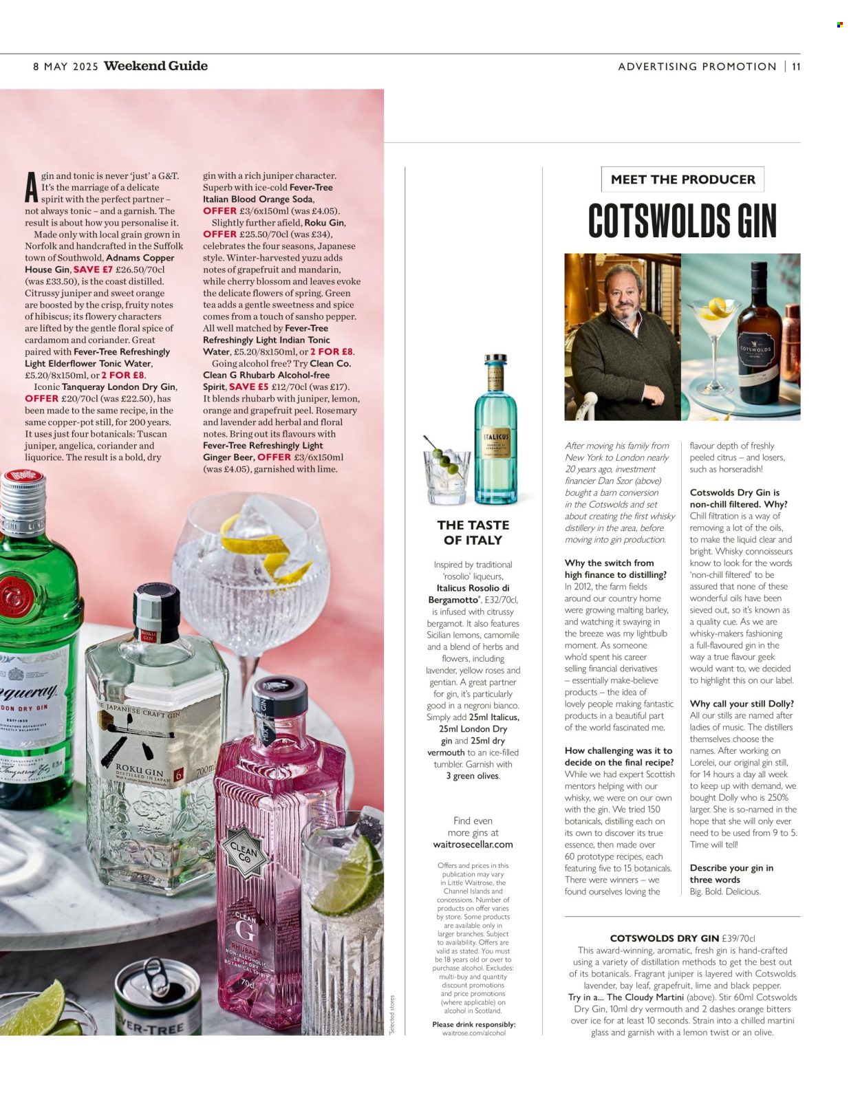 Waitrose offer . Page 59.