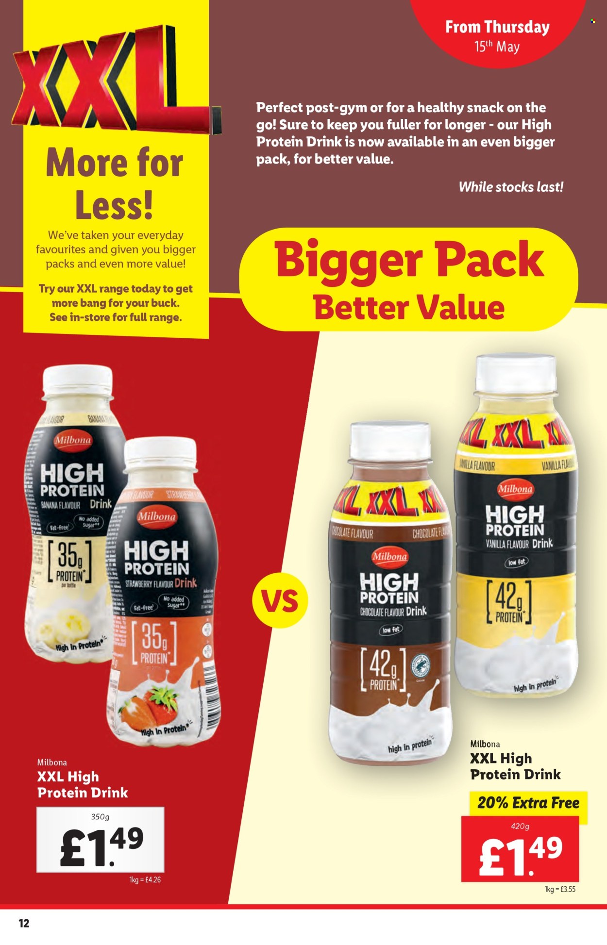 Lidl offer  - 15.5.2025 - 21.5.2025. Page 12.