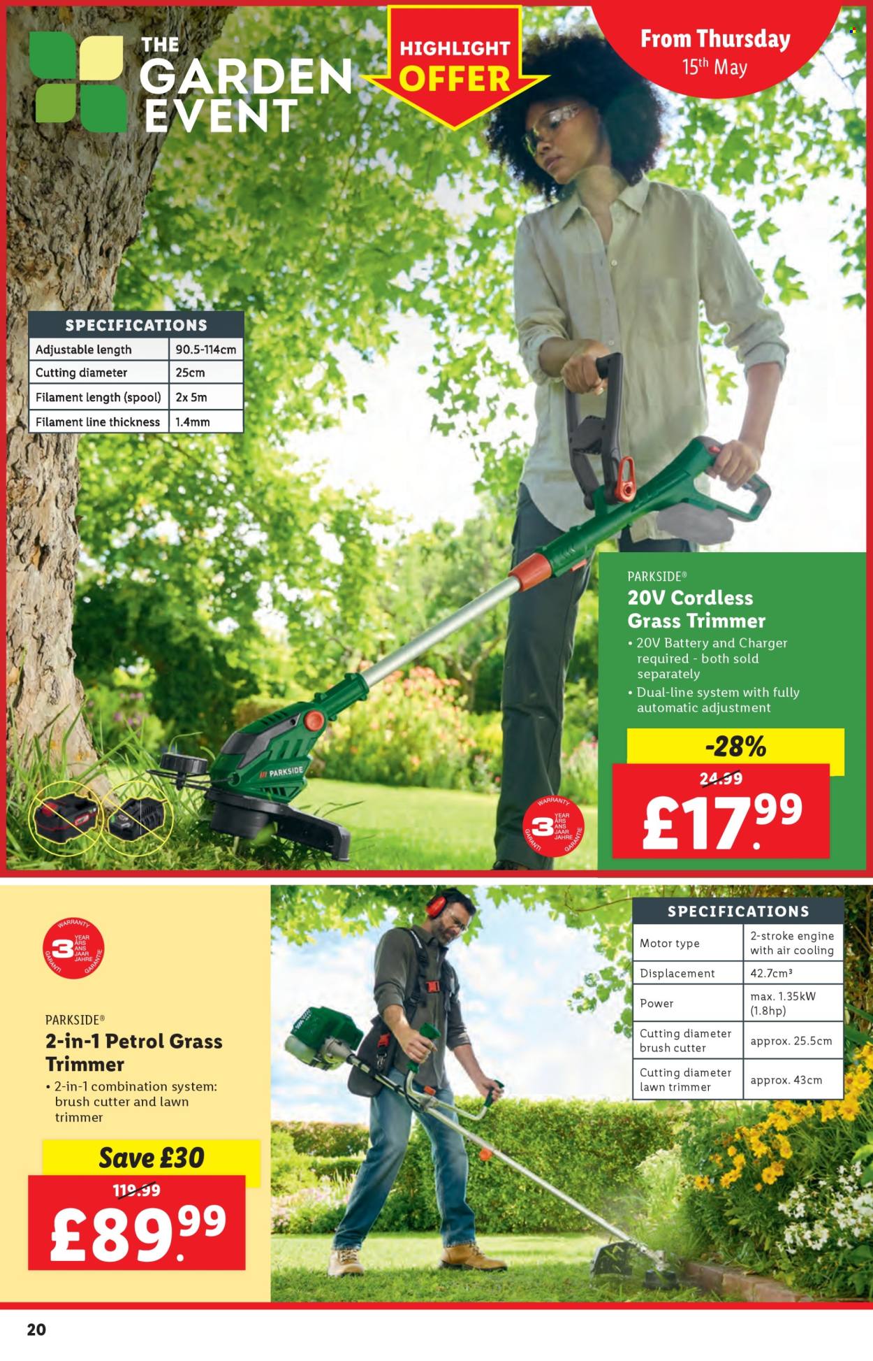 Lidl offer  - 15.5.2025 - 21.5.2025. Page 20.