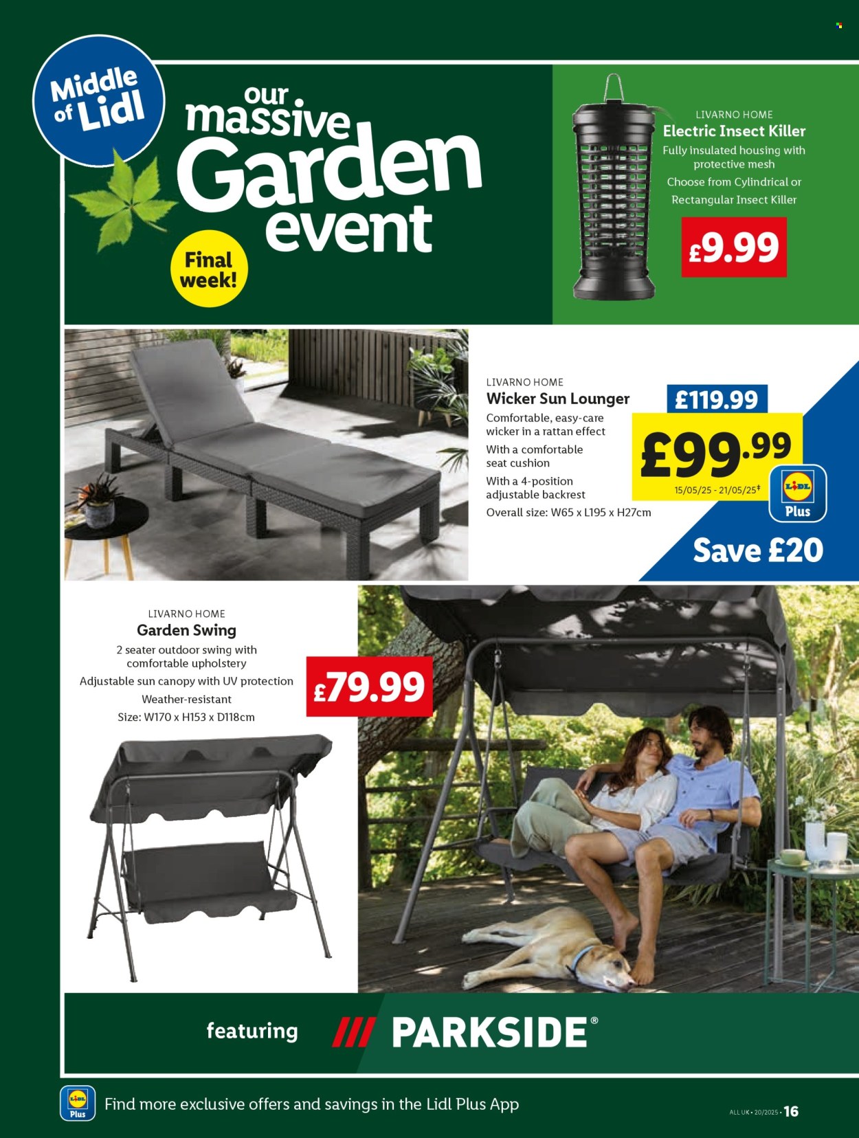 Lidl offer  - 15.5.2025 - 21.5.2025. Page 18.