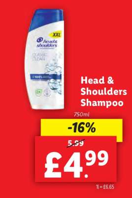 Head & Shoulders Shampoo
