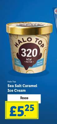 Halo Top Sea Salt Caramel Ice Cream