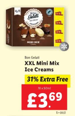Bon Gelati XXL Mini Mix Ice Creams