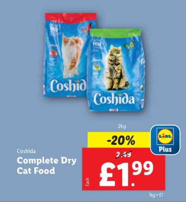 Coshida Complete Dry Cat Food