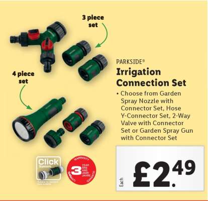 PARKSIDE Irrigation Connection Set