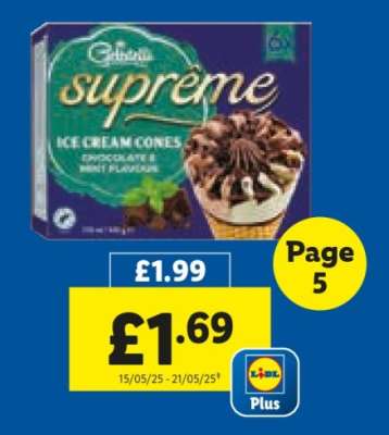 Gelatelli Supreme Ice Cream Cones