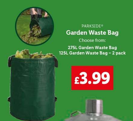 Parkside Garden Waste Bag