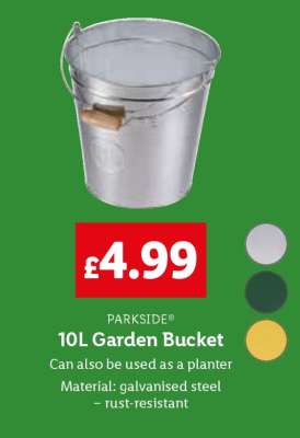 PARKSIDE 10L Garden Bucket