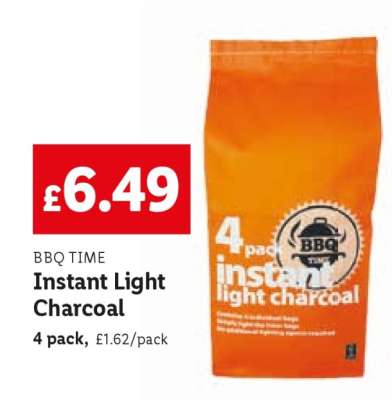 BBQ TIME Instant Light Charcoal