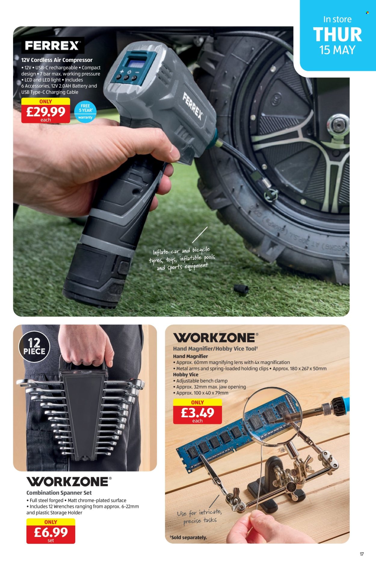 Aldi offer  - 15.5.2025 - 18.5.2025. Page 17.