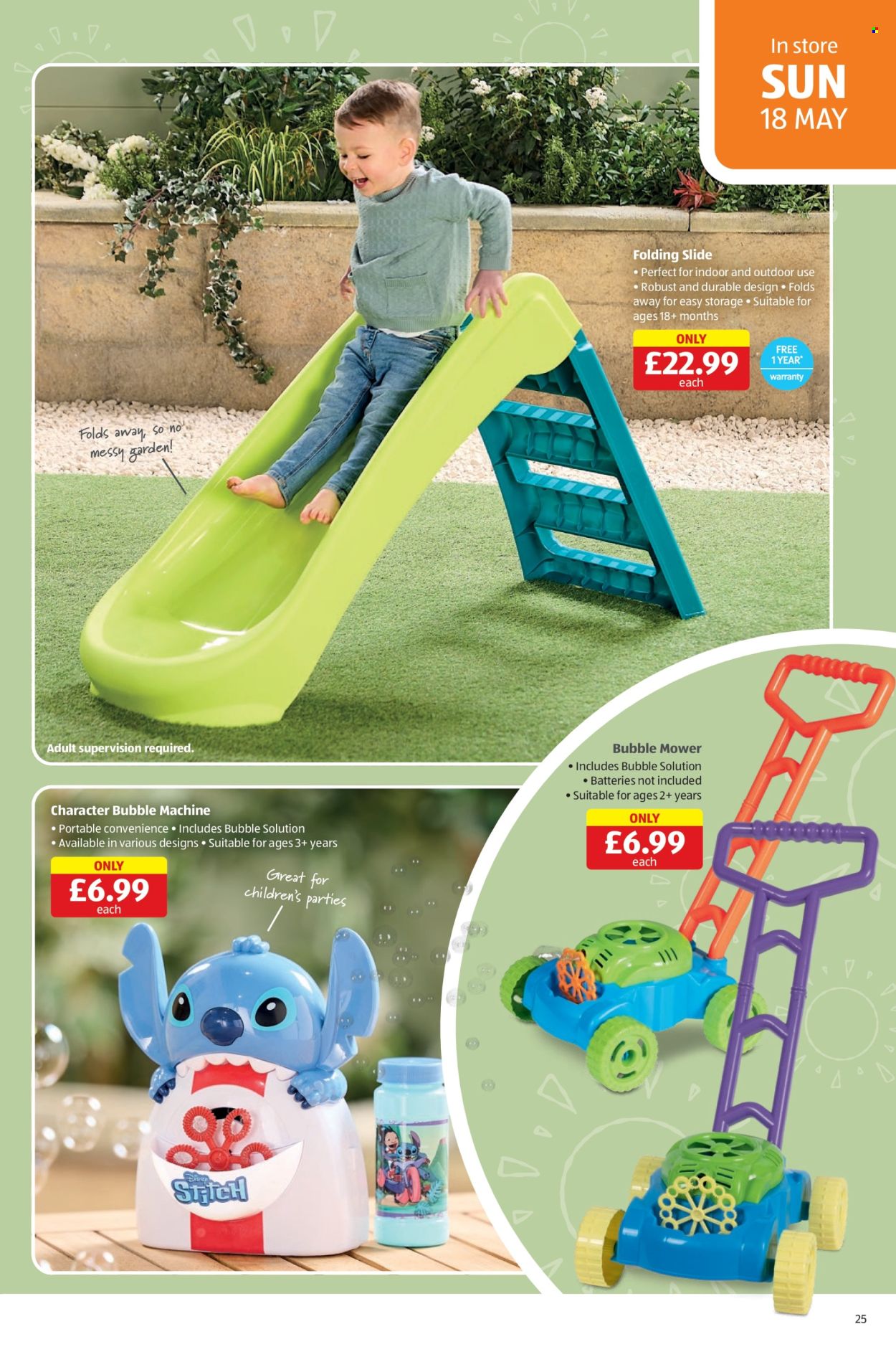 Aldi offer  - 15.5.2025 - 18.5.2025. Page 25.