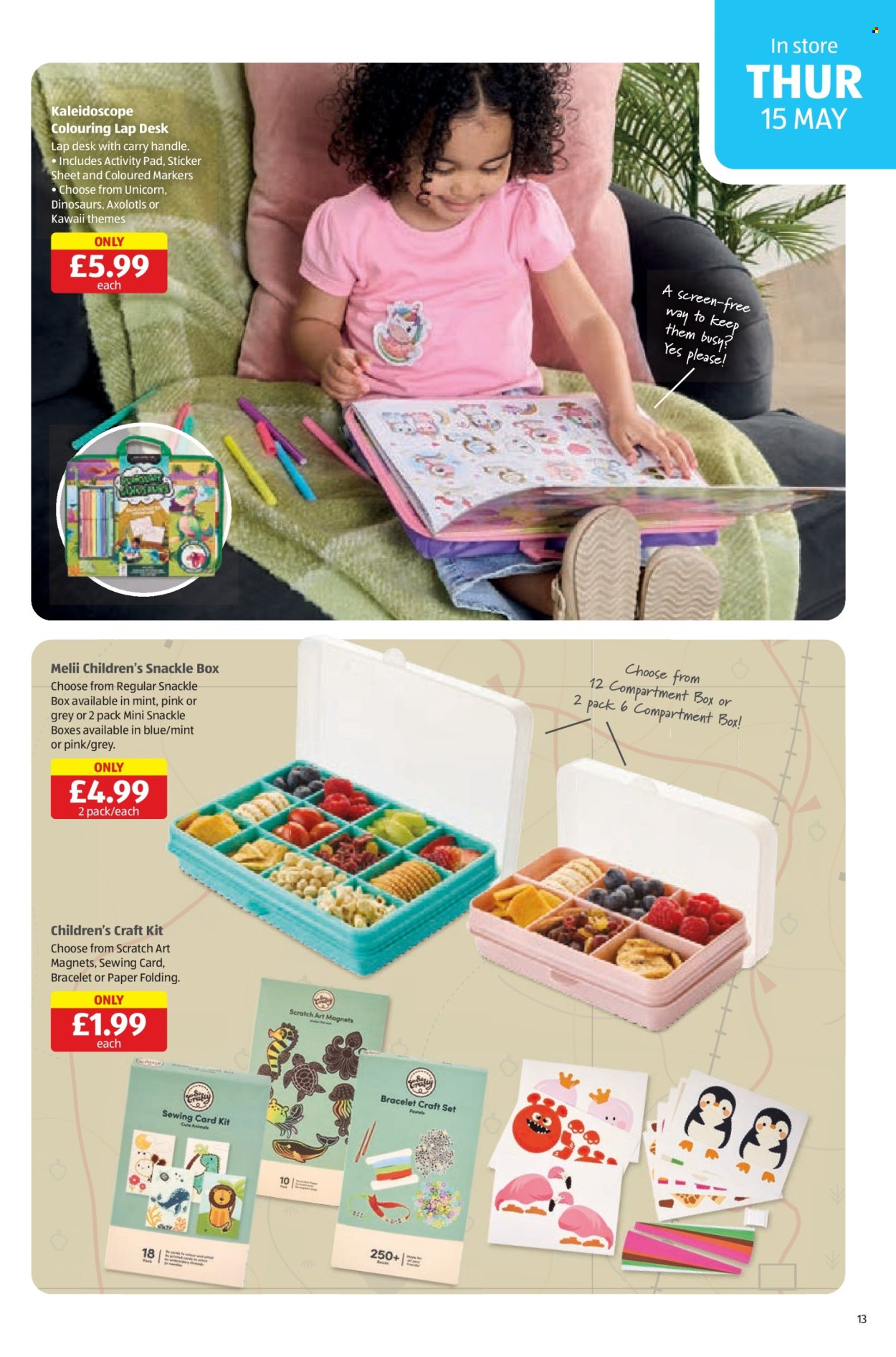 Aldi offer  - 15.5.2025 - 18.5.2025. Page 13.