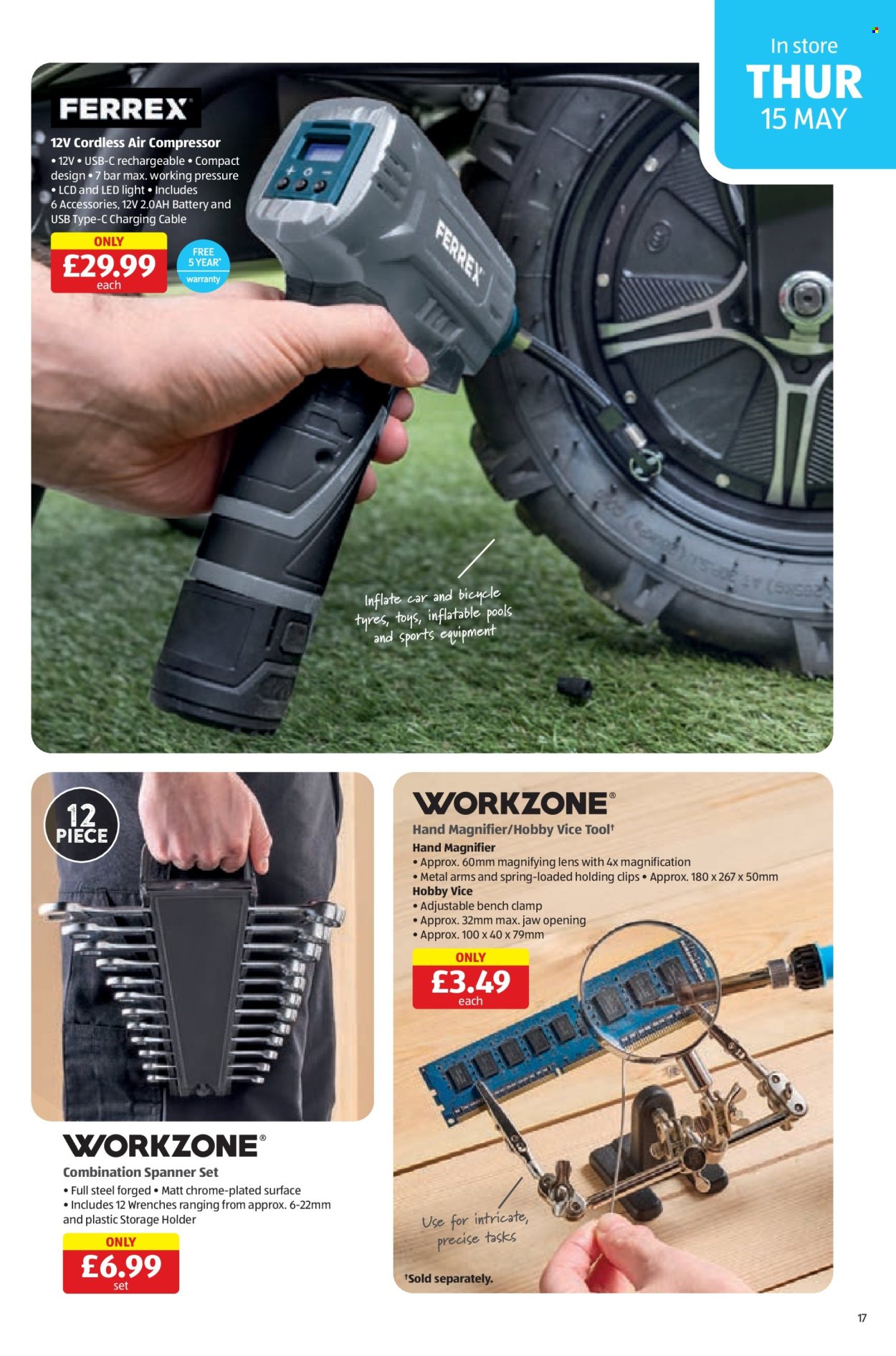 Aldi offer  - 15.5.2025 - 18.5.2025. Page 17.