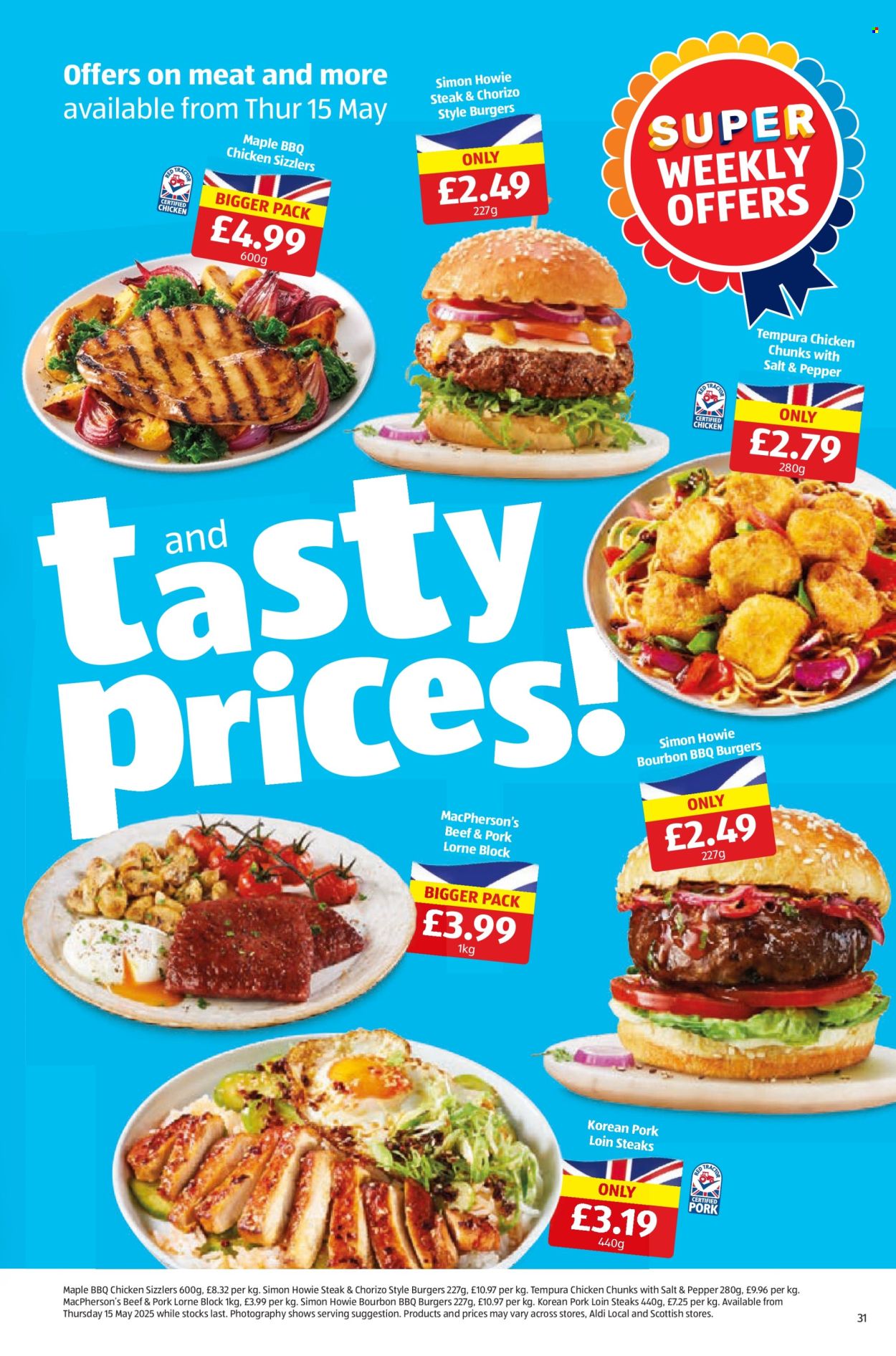 Aldi offer  - 15.5.2025 - 18.5.2025. Page 31.