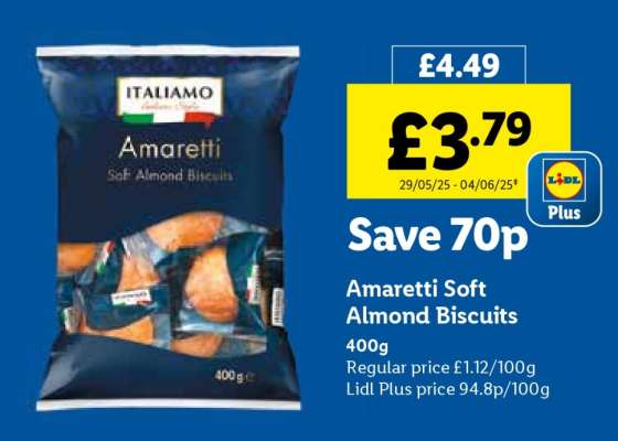 Amaretti Soft Almond Biscuits